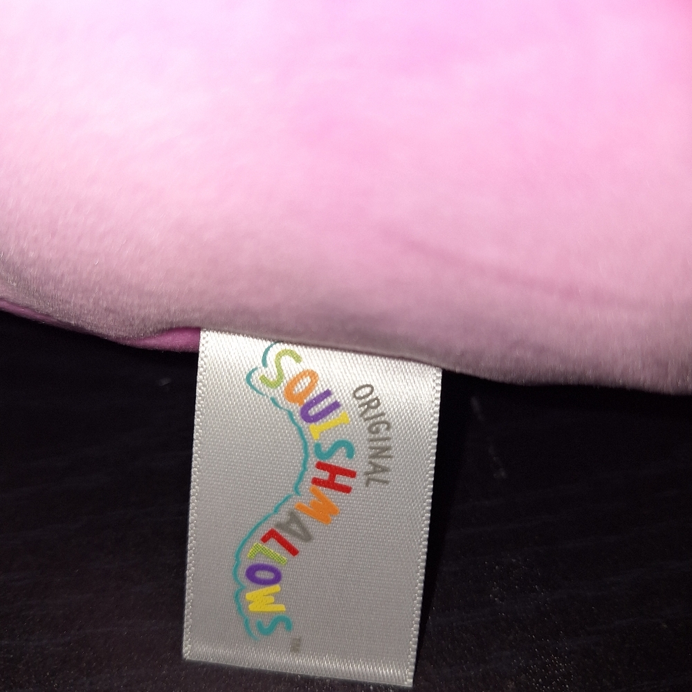 Adabelle the Pink Strawberry Frog Squishmallow 14” NWT - Picture 7 of 7